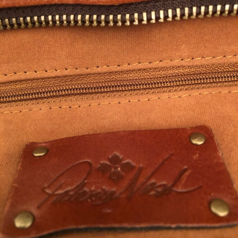Patricia Nash Brown Leather Tote Bag - Picture 5 of 12